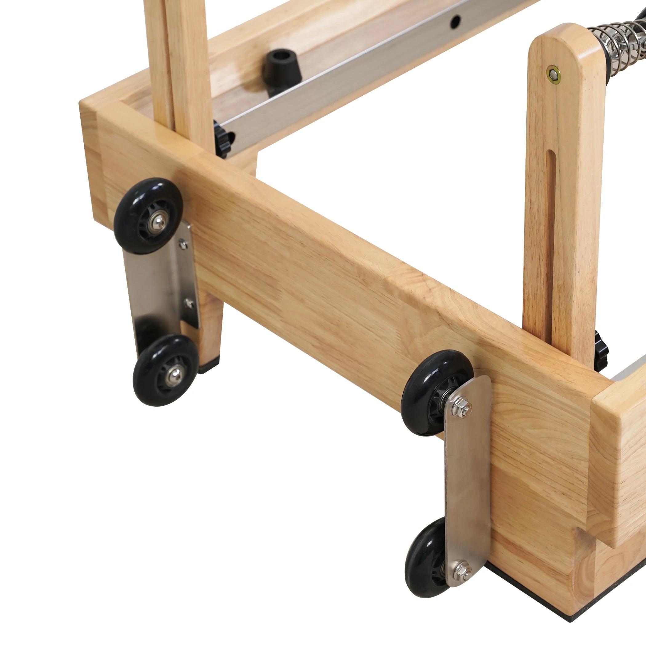 Oak Folding Classic Pilates Reformer – Orange