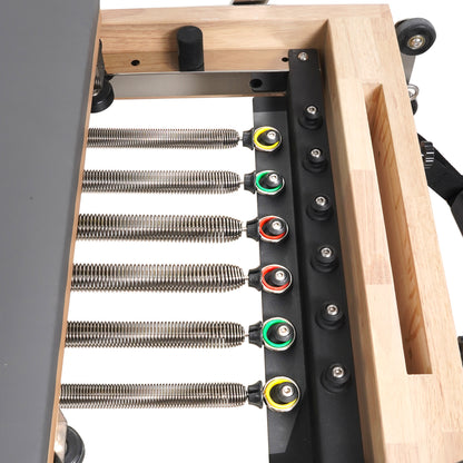 Foldable Pilates Reformer – Grey