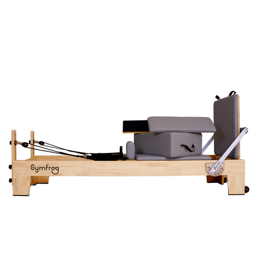 Classic Oak Pilates Reformer Gray